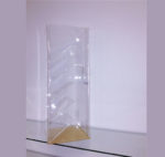 Acrylic Five Slanted Shelf Display Case