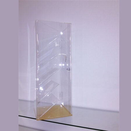 Acrylic Five Slanted Shelf Display Case