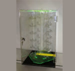 Acrylic Green Sunglass Holder in Display