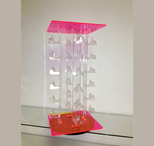 Acrylic Rotating Sunglass Holder - Acrylic display cases | Professional Acrylic display case by Houston Fixtures