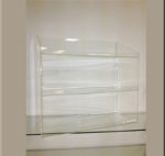 Acrylic Shelf Display with Lip