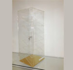 Acrylic Six Slanted Shelf Display Case