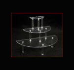 Acrylic Three Shelves Display