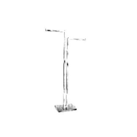 Garment rack 2-16" Straight Arm