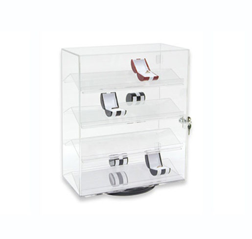 Countertop Ring Acrylic Display Case - Acrylic display cases | Professional Acrylic display case by Houston Fixtures