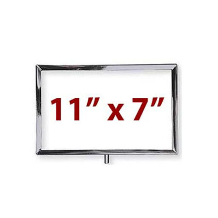 Metal Sign Holder for Racks