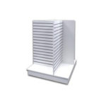 Slatwall Four Sided Display