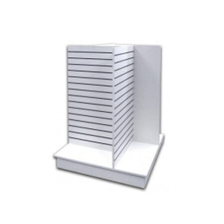 Slatwall Four Sided Display