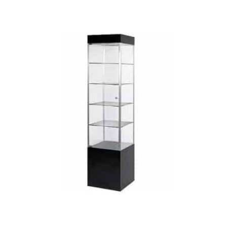 Display Tower Case with Light & Lock